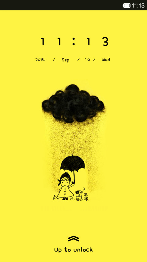 黄色下雨天 screenshot