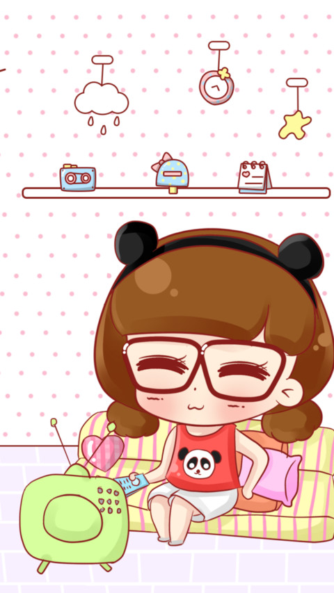 小小瑶宅生活（音乐界面 自由桌面） screenshot