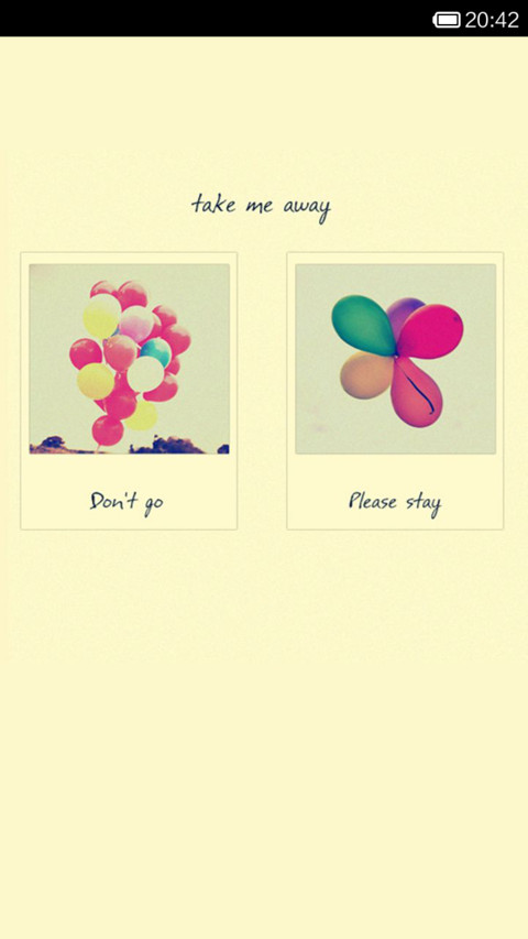 take me away screenshot