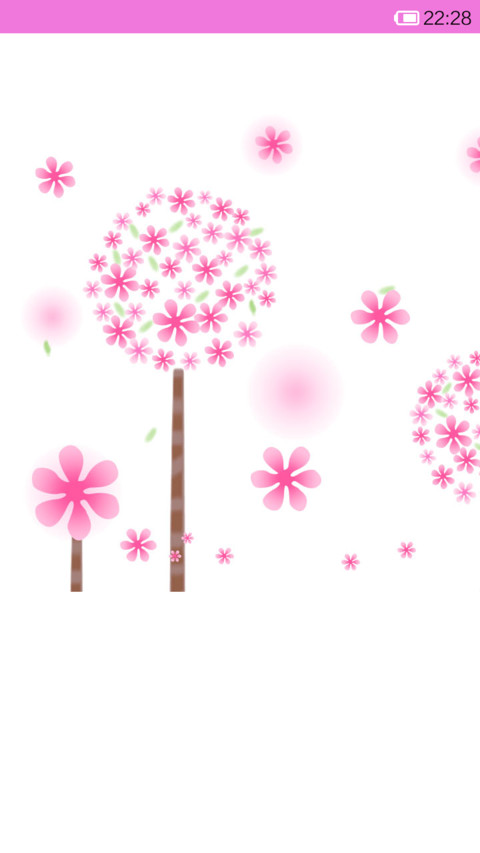 粉色蒲公英（转啊转） screenshot