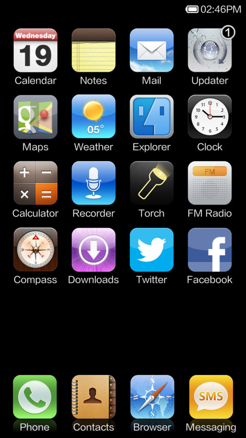 Luna Black screenshot