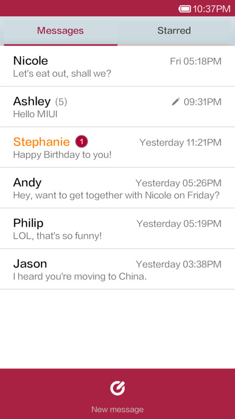 Valentine screenshot
