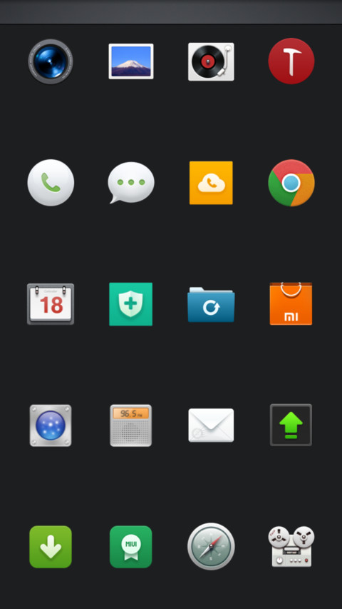 Smartisan screenshot