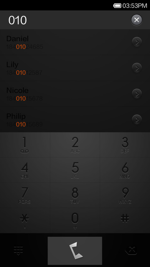 Line screenshot