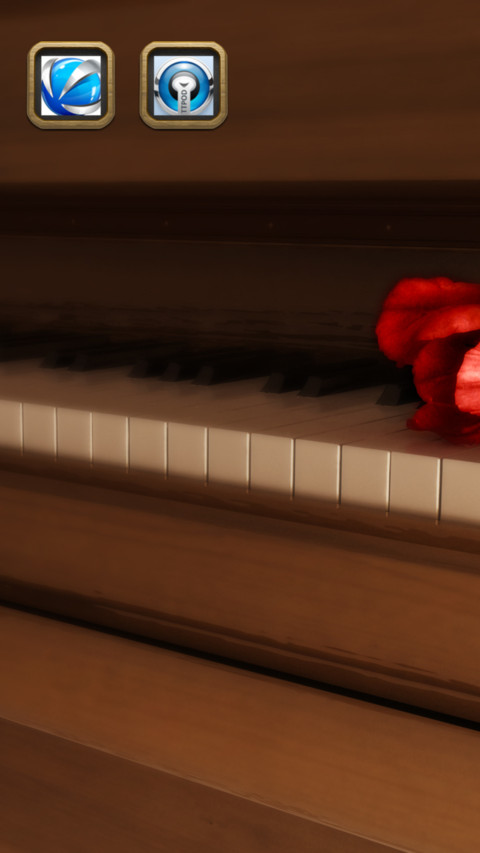 Piano and Roses screenshot