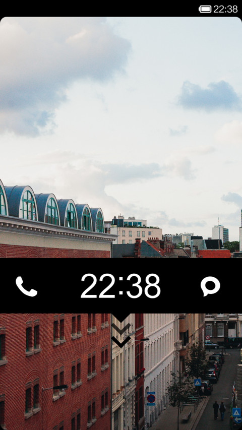 miCO-lockscreen screenshot
