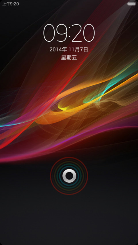 Color screenshot