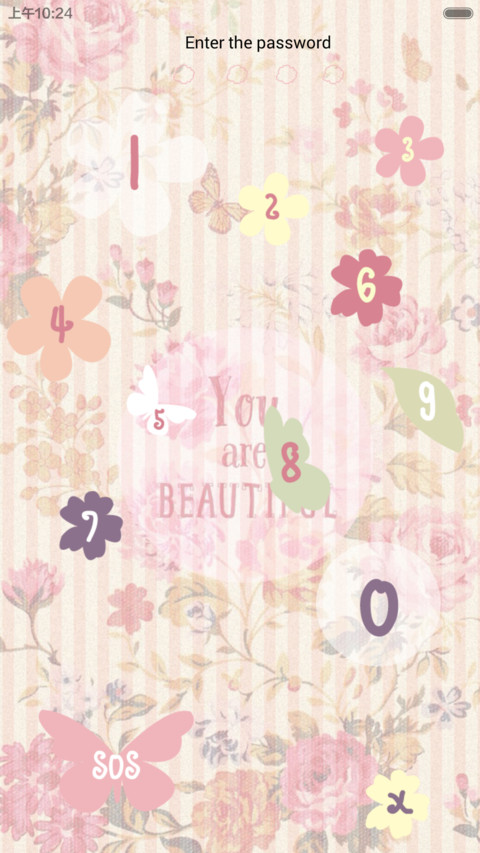 凹凹-花物语（自由桌面+个性锁屏） screenshot