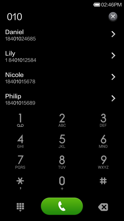 Luna Black screenshot