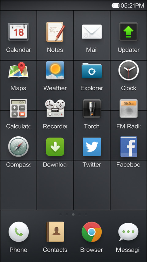 Smartisan screenshot
