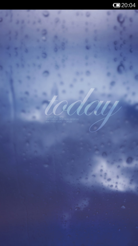 Today screenshot