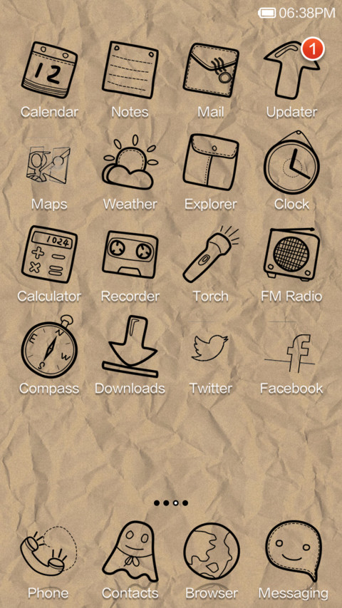 Black and white graffiti free version screenshot