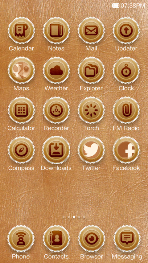 Premium leather screenshot